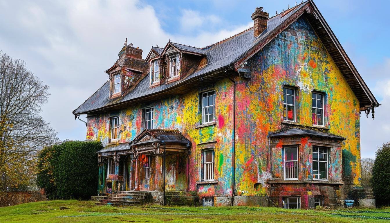 colorful house